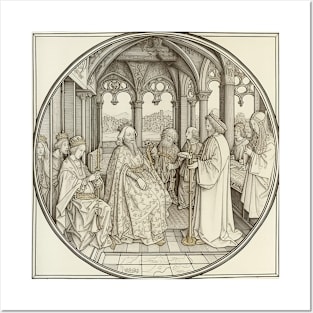 Jan van Eyck drawing Posters and Art